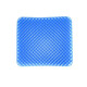 CTRLEND Honeycomb Gel Cushion Summer Breathable Ice Cushion Butt Cushion Cooling Cushion Office Sedentary Gel Car Seat Cushion Artifact Square Gel Cushion with Cloth Cover 33*38*3CM