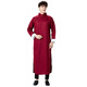 Yuxing Xiaohao Groomsmen's Clothes Chinese Wedding Dress Style Brotherhood Clothes Wedding Crosstalk Coat Group Service Mandarin Burgundy Embroidery Style Glasses and Roses 2XL 180 Codes 140Jin Jin is equal to 0.5kg to 165Jin Jin is equal to 0.5kg