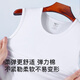 Septwolves 100% cotton + wide shoulder vest men's pure cotton sweat-absorbent breathable waistcoat undershirt 100% cotton sports sleeveless
