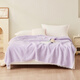 Luolai Home Textile Blanket Thick Flannel Blanket Office Home Nap Air Conditioning Blanket Class A Super Soft Marshmallow Dodo Fleece Blanket Purple 180*200cm