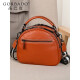 GORBADO (GORBADO) boutique bag women's bag new 2025 fashion handbag genuine leather versatile large capacity shoulder bag crossbody bag women's trendy brown