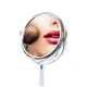 50x double-sided high-definition desktop magnifying mirror 50x30 cleaning pore picking makeup mirror desktop double-sided one round 3-inch