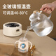 Multifunctional health pot for those who are good at it, all-glass teapot, kettle, baby-specific constant temperature kettle, electric kettle, integrated flower teapot, small 2024 new tea maker, thermos kettle, 1.2L constant temperature model (adjustable temperature)