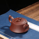Xu Baoguo purple clay pot Yixing handmade original ore all purple clay kung fu teapot tea set set around the stove to cook tea column base purple clay