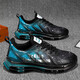 
PATAL VIETON Coconut Men's Shoes Spring and Autumn Mesh New Summer Sports and Casual Running Men's High-Enhanced and Versatile Daddy's Trendy Shoes Men Black and Green TK757 42