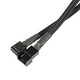 JEYI Desktop Computer Host Motherboard 4PIN Fan Adapter Interface Extension Cable Adapter Cable FAN11