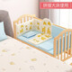 Beedome crib cradle bed baby rocking bed newborn baby rocking bed solid wood old-fashioned cradle child rocking bed bed + mosquito net + thickened panda baby five-piece set 105-55 standard bed 0-3 years old