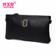 Sephoron Fashionable First Layer Cowhide Shoulder Bag for Women 2025 New Genuine Leather Small Clutch Wallet Mini Clutch for Mobile Phone Black