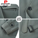 Pierre Cardin high-end high-end windbreaker men's knee-length long 2025 spring and autumn coat men's loose coat British style business men's wear pea green 180/XL
