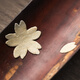 Tonghe imported from Japan Yamazakura tea spoon Japanese tea ceremony accessories tea shovel handmade high-end cherry blossom wooden spoon Yamazakura tea spoon (Sakura)