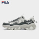 Fila Fila Zapatos para hombres Zapatos informales Catw Claw 5 Retro versátiles de papá 2024 Summer Nuevos zapatos deportivos cómodos plateado/volcánico Ash-SV 42