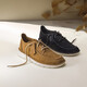 Clarks Qileqiu Mountain Series Spring and Summer Comfortable Lightweight Breathable Fashion Lace-up Casual Sports Shoes Leather Shoes Men's Casual Shoes Black 261709267 41.5