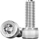 Fengji 316L stainless steel A4-80 cup head hexagonal bolt DIN912 cylindrical head screw M4M5M6M8M10M12 M6*75 2 pcs