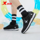 Xtep men's casual shoes, sports shoes, urban casual fashion, retro, simple and comfortable men's shoes 881419329663 black size 42