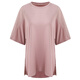 Jincheng Mesh schnelle Trocknungskleidung für Frauen Lose Jogging Hemd Fitness Kleidung kurzärmelig Sport T-Shirt Internet Promi Yoga Top T698 Weiß L.