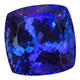 CAJJ Francois 40.81 carat Tanzania tanzanite cushion-shaped loose stone 19.63X19.56X14.05mm