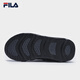 FILA official men's shoes CROISSANT modern sports shoes croissant shoes dad shoes black/shadow black gray-BC 42