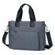 Golf GOLF business briefcase men's large-capacity handbag men's 15-inch laptop bag lightweight casual shoulder crossbody bag horizontal briefcase 5I768317J Gray