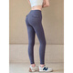 LULULOMDDW2024 New Yoga Pants Women's Autumn and Winter Outerwear High Waist Tightening Belly Lifting Tight Sports Pilates Training Shark Pants Sea Rock Gray S