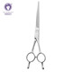 Ferret Fragrance Pet Grooming Scissors Cat and Dog Hair Trimming and Hairdressing Supplies Stainless Steel Comb Curved Scissors Straight Scissors Teeth Scissors Set Pet Scissors (Single Pair Straight Scissors)