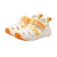 Carter Rabbit Girls Sandals 2024 Summer New Children's Sandals Soft Sole Non-Slip Toddler Functional Shoes Baby Shoes White Orange Yellow Green Inner Length 16cm 26 Size Suitable for Foot Length 14.8-15.4