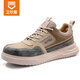 Weildun labor protection shoes men's winter anti-smash steel toe-toe anti-stab ultra-light wear-resistant work site safety shoes F080 42
