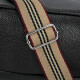 Small bag for women 2023 new trendy Korean version soft leather shell bag fashionable versatile wide shoulder strap waterproof single shoulder crossbody bag black