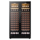 Bacchus double-door wine cabinet 150 bottles 1.76 meters Ice bar thermostatic cabinet multi-functional household tea cabinet fresh cabinet large capacity built-in air-cooled frost-free living room villa left wine display + right wine display (integrated dual temperature air cooling) 116 bottles