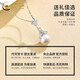 CHINA GOLD Skirt Pearl Pendant S925 Silver Freshwater Pearl Necklace Women's Niche Practical Valentine's Day Practical Birthday Gift Skirt Pearl Necklace Brand Gift Box