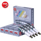 NGK original iridium platinum double platinum iridium spark plug special vehicle (4-pack) adaptation Peugeot 408 508 3008 4008 5008