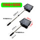 Fisherman fish tank fish pond fishing net net bag copy net ornamental fish telescopic fishing net fishing leaf brush moss net copy net pool 20*18cm fishing net 1 meter pole retractable