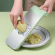 Baijie multi-functional vegetable cutting tool shredder grater kitchen vegetable cutter shredding grater five knives + hand guard