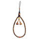 Timo agarwood mobile phone chain women's lanyard short wrist pendant Chinese style retro pendant sling A1738-1 agarwood mobile phone chain A23-108