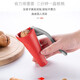 Kaixuan walnut opener to open hazelnut shelling tool walnut cracker nut pliers dried fruit shelling anti-splash multi-functional vertical matte red upgraded version labor-saving nut clamp