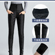 NY-RCE Down Pants Women's Outerwear Thickened High Waist Fashion White Duck Down Slim Foot Warm Cotton Pants Women Winter Black M 90-100Jin Jin is equal to 0.5 kg