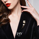 Jay corsage brooch, high-end women's coat pin, birthday gift for mother, mother-in-law and elders