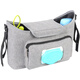 Jingmengyuan baby stroller hanging bag stroller multifunctional bottle diaper storage storage hanging bag stroller universal magic black wet wipes