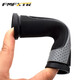 Fmfxtr bicycle handlebar cover mountain bike rubber horn auxiliary handlebar bicycle handlebar cover accessories handlebar cover cycling handlebar two-way rubber soft handlebar cover 1 pair with handle plug