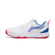 
Li Ning badminton shoes men's shoes new non-slip wear-resistant training shoes all-round king 011 lightweight competition shoes breathable sports shoes Standard white/Haibao blue [standard last] 43 (270mm)