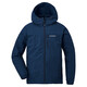 Montbell outdoor spring and summer men's sports and leisure sun protection windproof comfortable hooded jacket 1103320 NV navy blue L
