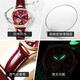 OLEVS watch women's mechanical watch fully automatic light luxury high-end luminous waterproof watch women's watch New Year gift for girlfriend