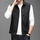 
TOMMYBULL American Tommy Tommy Men's Autumn and Winter Jacket Vest Outdoor Versatile Casual Sleeveless Vest Standing Collar Vest Blue 686 XL [Suggested Weight 145-160 Jin [Jin equals 0.5 kg]]