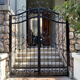 Jin Fushun customized rural iron gate outdoor courtyard wall fence entrance double door garden courtyard door community simple iron gate regular style one (square meter)
