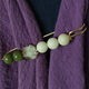 Lotus Bodhi Brooch Women's Clothes Fixed Large Pin Scarf Corsage Shawl Button Coat Sweater Cardigan Button Retro 88 Bamboo