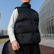 
Nike (NIKE) cotton vest men's spring new sportswear fashionable loose stand collar jacket vest warm casual jacket FB7374-010 L