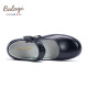 Balachi children's shoes, girls' leather shoes, spring and autumn children's black leather shoes, primary school students' performance shoes BL3002 black 36 size