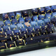 Fu Ling mk870 Van Gogh Starry Sky Side Engraving Wired Bluetooth Wireless Mechanical Keyboard Customized Office E-Sports Game Silent Single Mode Obsidian Starry Sky Side Engraving TTC Quick Silver Axis FPS Game Recommendation 87 Keys
