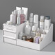 Visitor Cosmetic Box Drawer Desktop Cosmetic Storage Box Skin Care Desktop Dressing Table Mask Lipstick Storage Rack White Upgraded Cosmetic Box