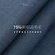 BAROMON 70% Wool Suit Men's Business Light Formal Suit Men's Suit Complete Men's Business Suit Men's Two-piece Set Blue Gray 175A Please note the size of the trousers