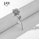 Jay Rose Brooch Women's Imitation Pearl Corsage Accessories Birthday Gift for Elder Mothers and Mother-in-law